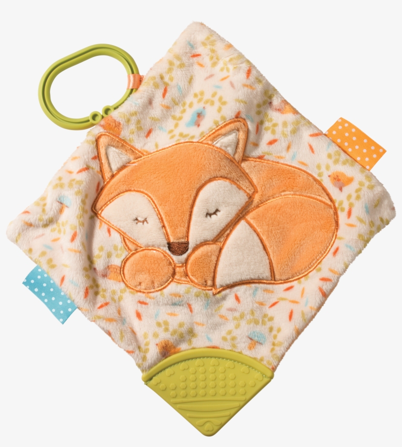 Douglas Baby Fox Activity Blankee - Stuffed Toy, transparent png #3042442