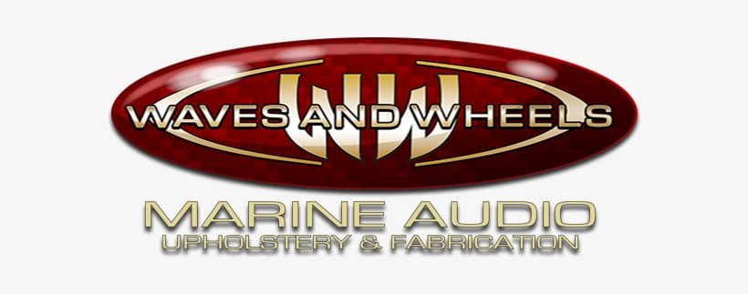 Waves And Wheels Marine Audio - Wheel And Waves Logo, transparent png #3042688