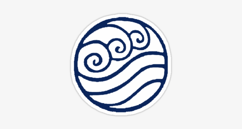 Water Symbol Possible Tattoo - Avatar Water, transparent png #3043524