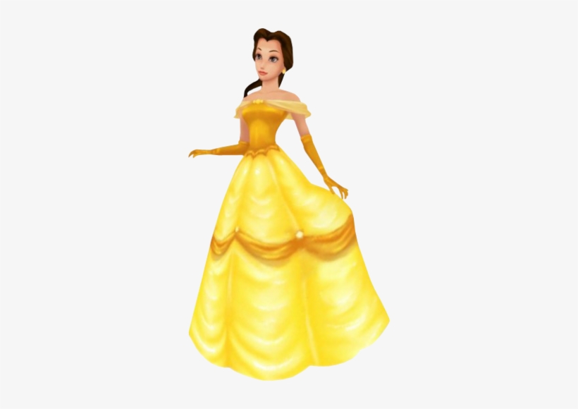 Belle In Kingdom Hearts - Princess Belle Kingdom Hearts, transparent png #3043882