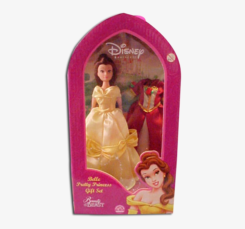 Disney Belle Doll Gift Set - Doll, transparent png #3044039