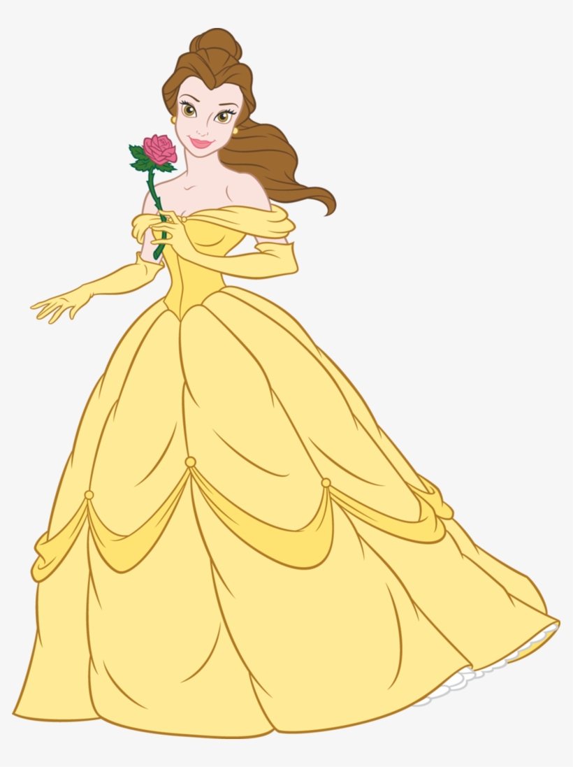 Princess Belle Clipart - Disney Princess Belle Clipart, transparent png #3044156