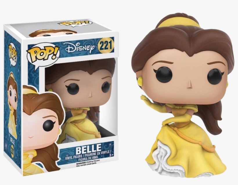 Disney Princess - Belle - Beauty And The Beast Pop Belle, transparent png #3044255