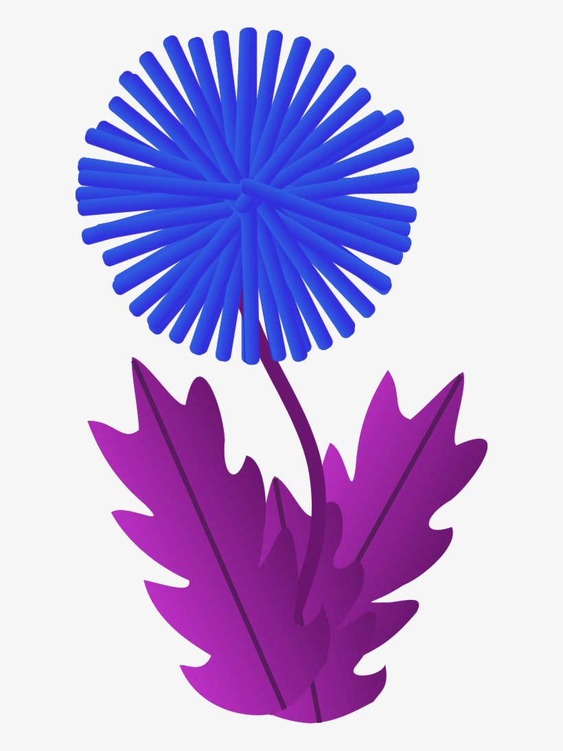 Vector Clip Art - Dandelion Clip Art, transparent png #3044275