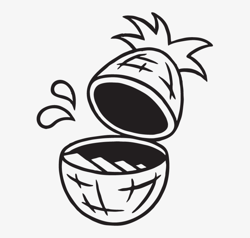 Sugar East Pineapple - Animation, transparent png #3044379