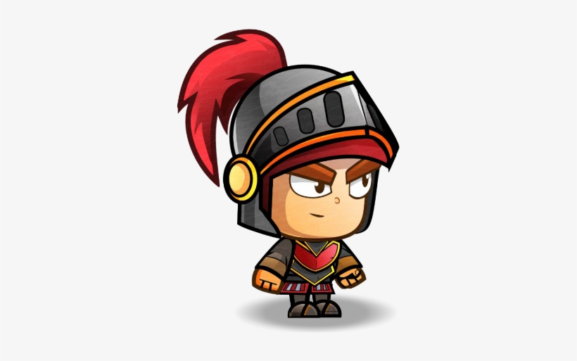 Red Knight Character Set - Cartoon Game Characters Png, transparent png #3044483