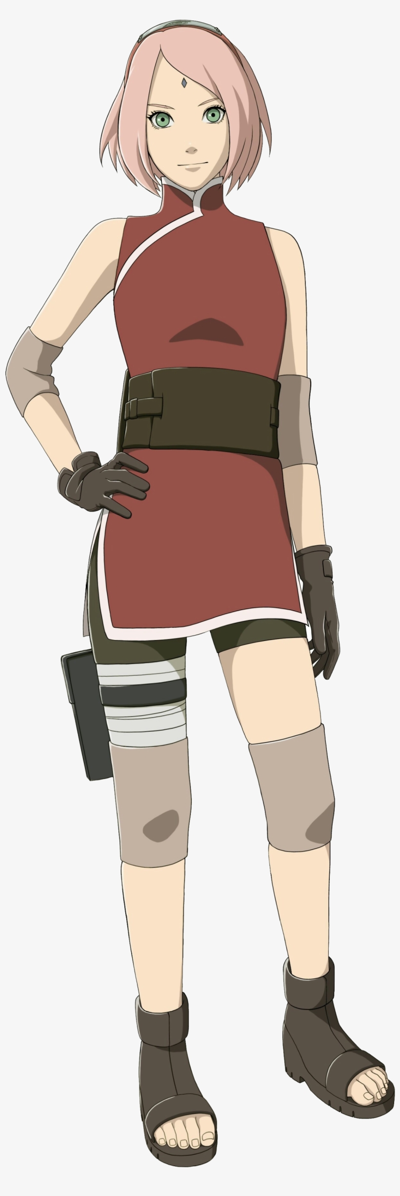 The Last - Naruto The Movie The Last Sakura Haruno Cosplay Costume, transparent png #3044590