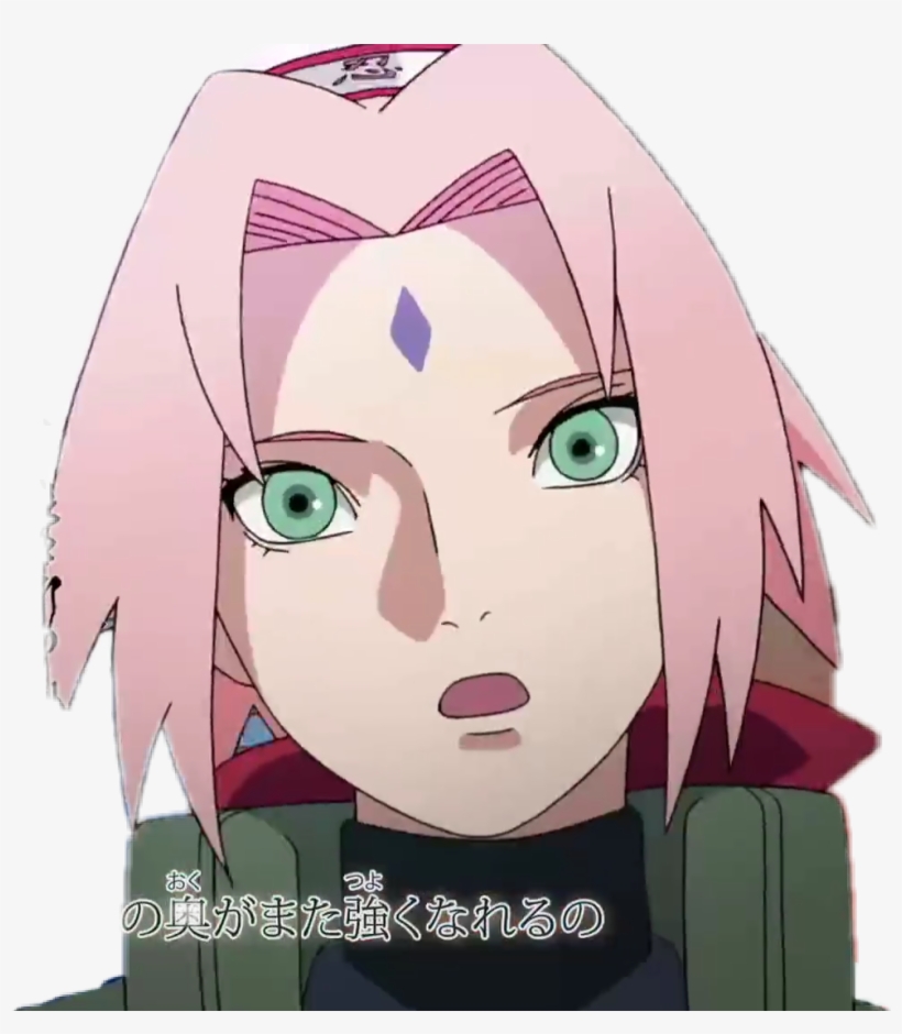 Sakura Sticker - Sakura Haruno, transparent png #3044671