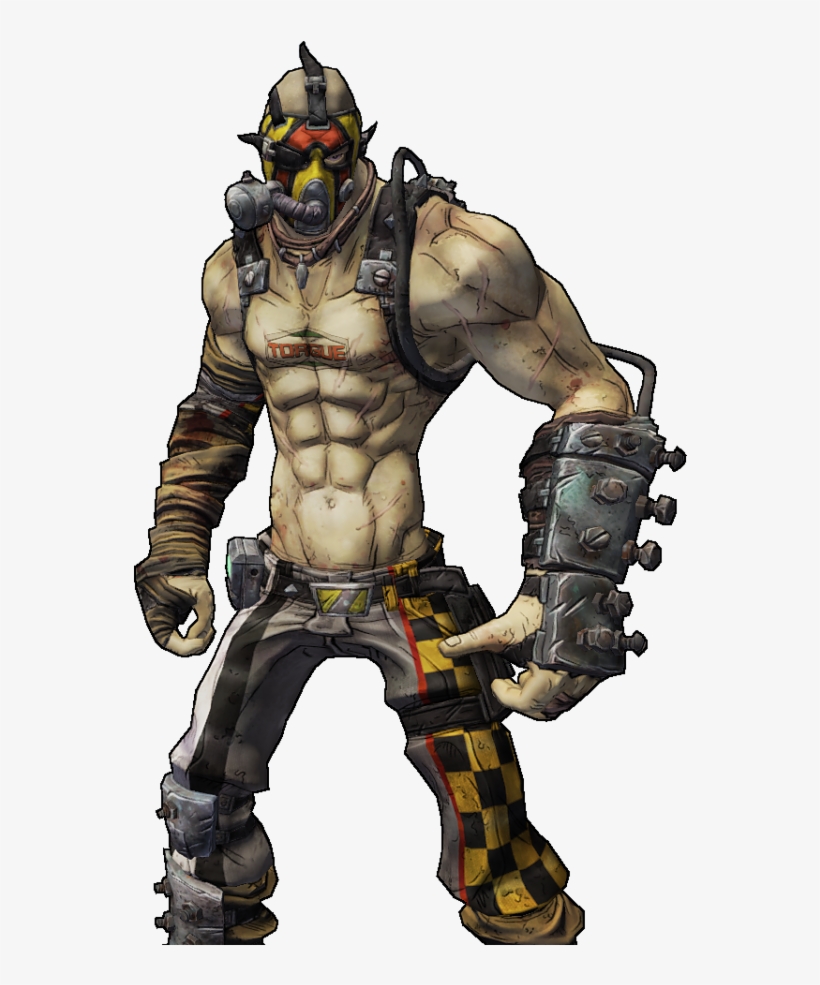 Can X Workout Really Get Me The Body Of X Character - Borderlands 2 Krieg Unmasked, transparent png #3044782