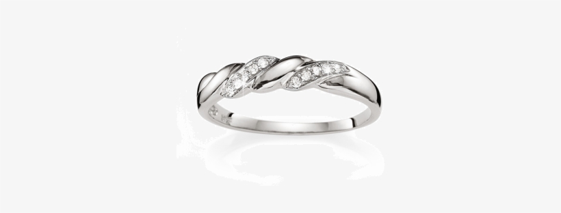 9ct White Gold Diamond Promise Ring - White Gold Diamond Promise Ring, transparent png #3045025