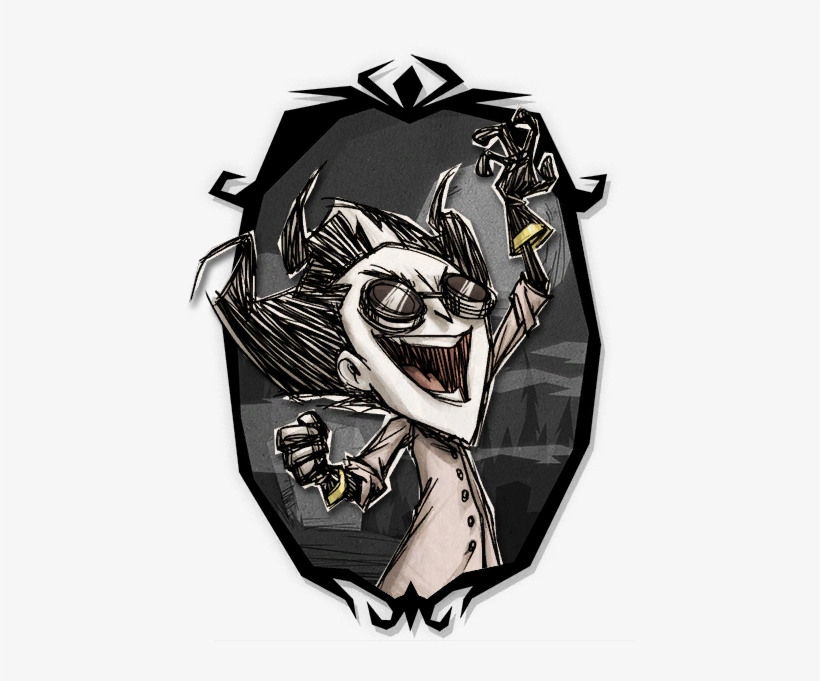 Wilson Mad Scientist Portrait - Don T Starve Winona, transparent png #3045091