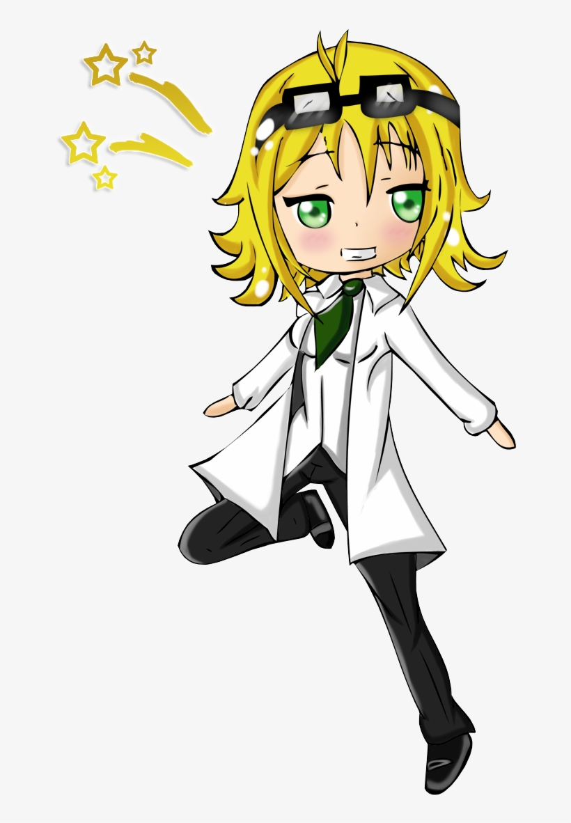 Com ] Sammy - Anime Scientist Drawing, transparent png #3045185