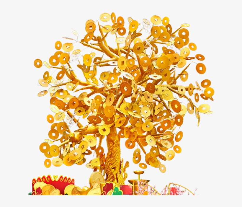Beautiful Tree Ketubot For $160 - Golden Tree, transparent png #3045220
