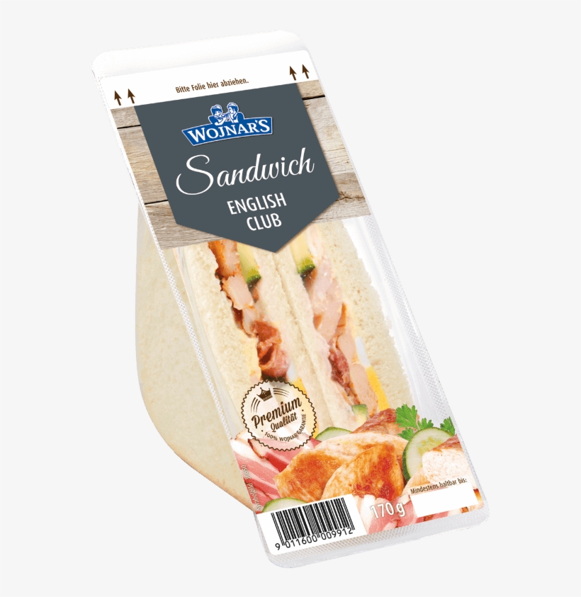 English Club Sandwich 170g - Chạo Tôm, transparent png #3045810