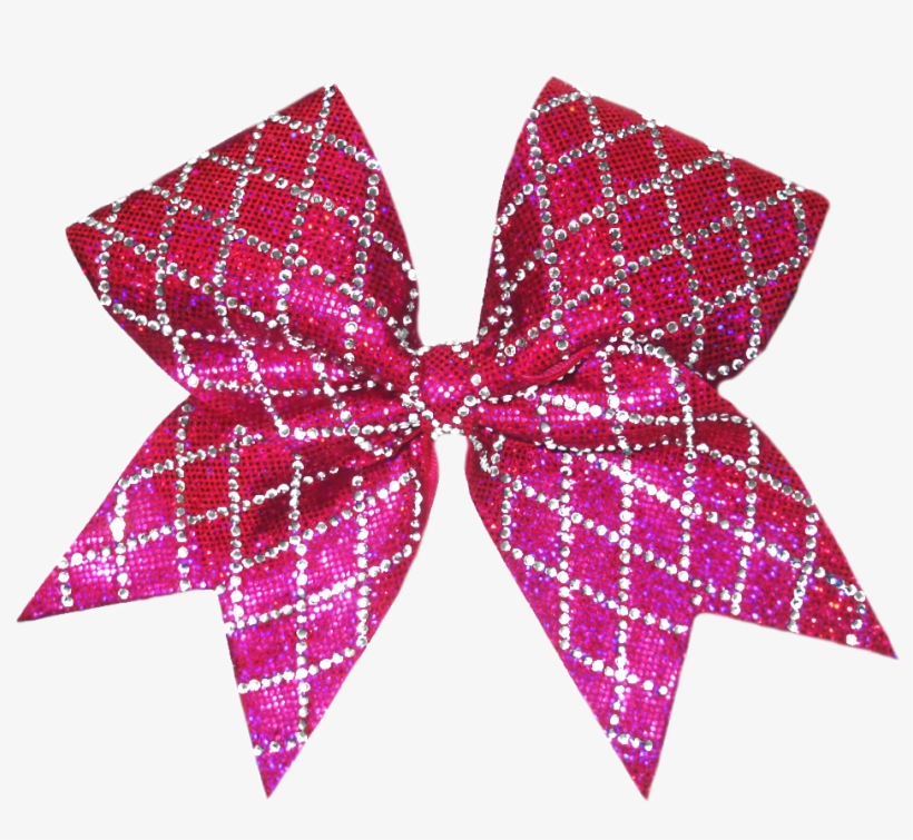 Pink Diamond Cheer Bow - Cheerleading, transparent png #3045959