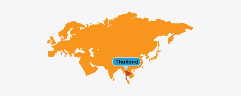Thailand & Laos Map - Евразийский Союз, transparent png #3046207