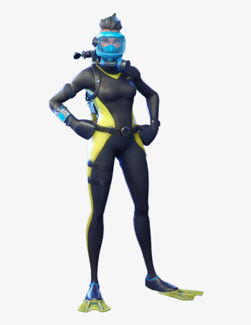 Download Png - Fortnite Skin Reef Ranger, transparent png #3046365