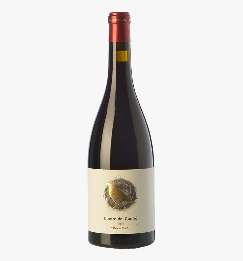 Viña Zorzal Cuatro Del Cuatro 2015, transparent png #3046394