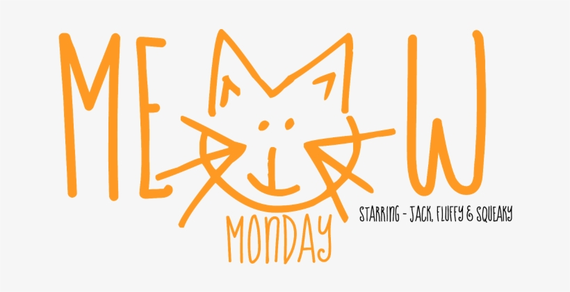 Pictures Of Cute Cats To Start Off Your Week - Meow Monday Logo, transparent png #3046683