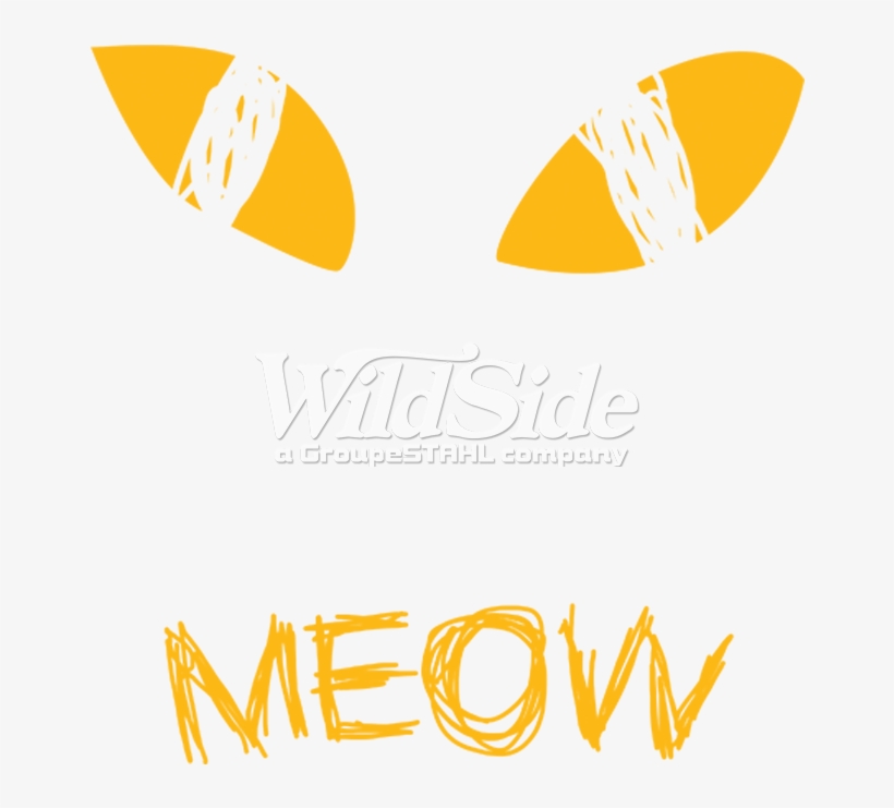 Yellow Cat Eyes - Meow, transparent png #3046761
