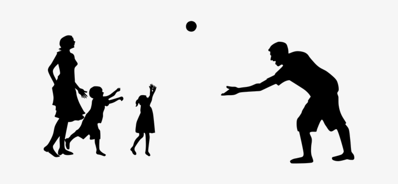 People Playing Silhouette Png, transparent png #3046809
