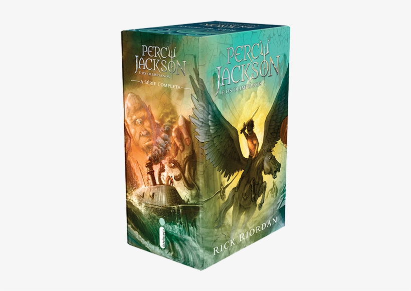 Box Percy Jackson E Os Olimpianos - Sea Of Monsters (percy Jackson, transparent png #3046832