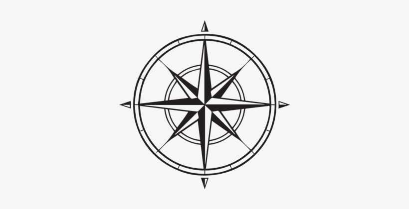 Icon - Map Compass Png, transparent png #3046860