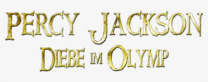Percy Jackson & The Olympians - Percy Jackson Diebe Im Olymp Schrift, transparent png #3046979