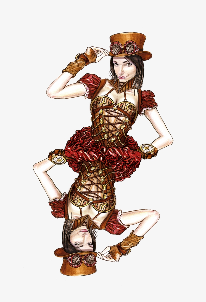 The Queen Of Hearts, The Madame - Illustration, transparent png #3047202