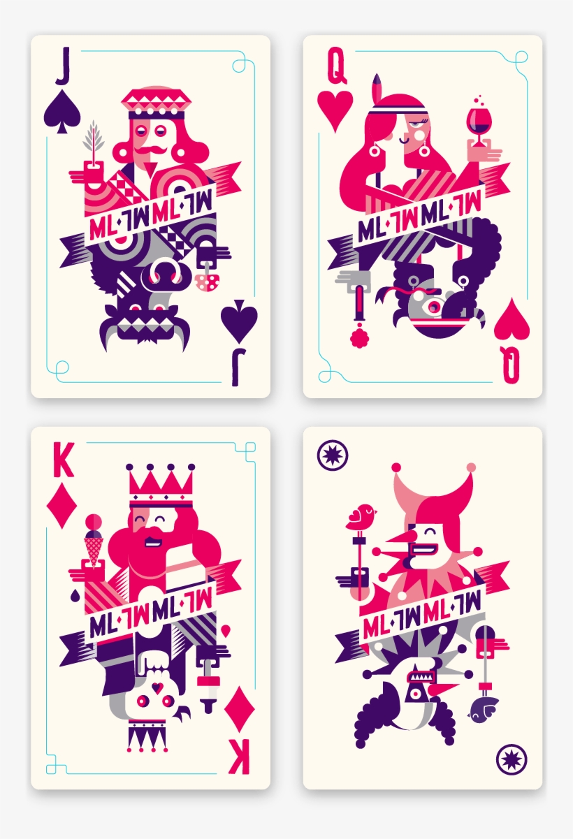 We Designed A Deck Of Playing Cards For Mysteryland - Diseños De Cartas Naipes, transparent png #3047341