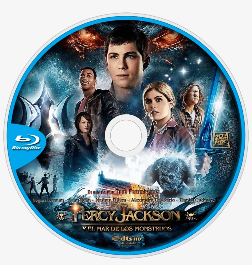 Percy Jackson And The Olympians The Sea Of Monsters - Percy Jackson Blu Ray Disc, transparent png #3047466