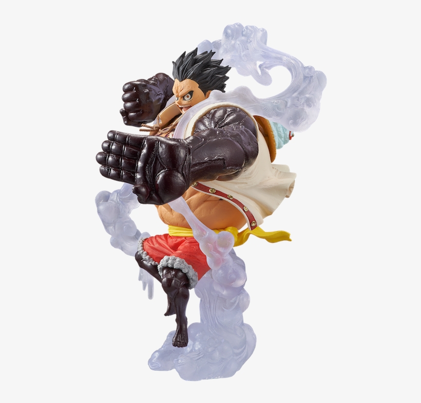 One Piece Figure King Of Artist Monkey D - Banpresto King Of Artist Bound Man, transparent png #3047952