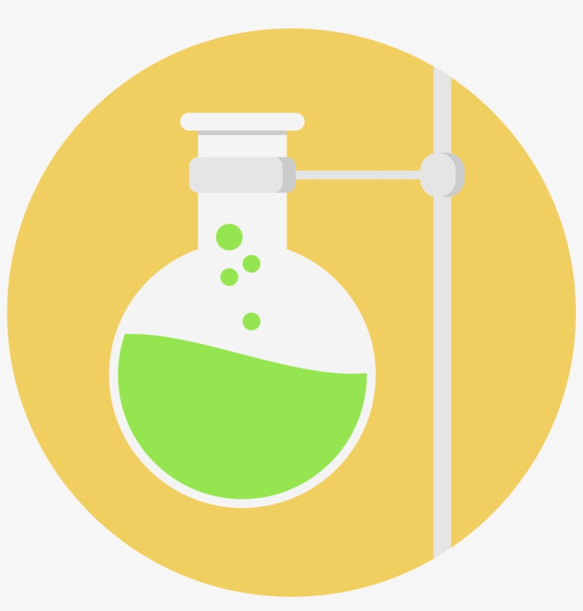 Open - Chemistry Flat Icon Png, transparent png #3048004