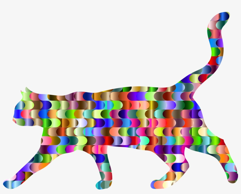 Big Image - Rainbow Prismatic Love Round Ornament, transparent png #3048450