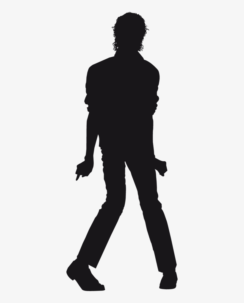 Siluetas De Michael Jackson - Michael Jackson Silhueta Thriller, transparent png #3048607