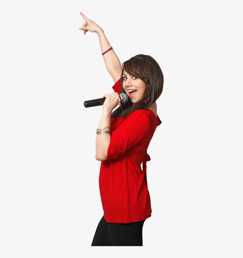 1 - 2 - - Singer With Microphone, transparent png #3048870