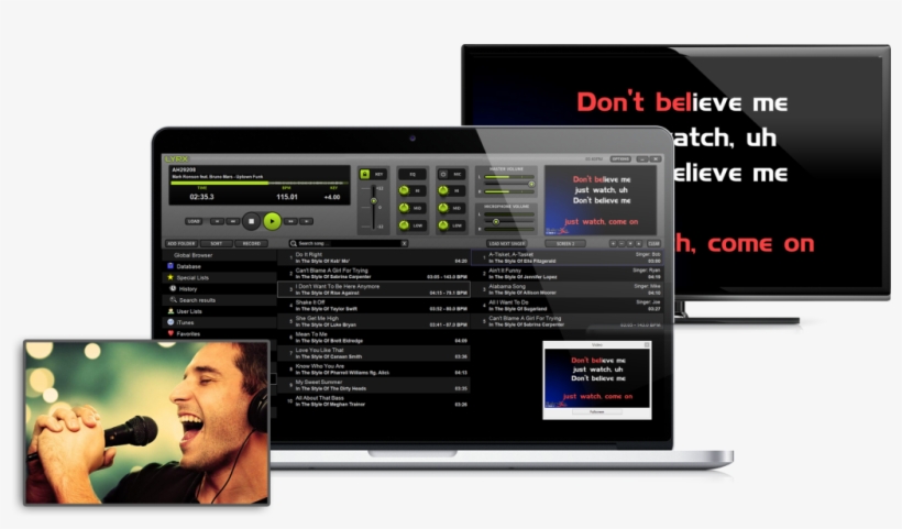 Digital 1 Audio Launches Lyrx, Karaoke Software Designed - Make Karaoke With Macbook, transparent png #3048898