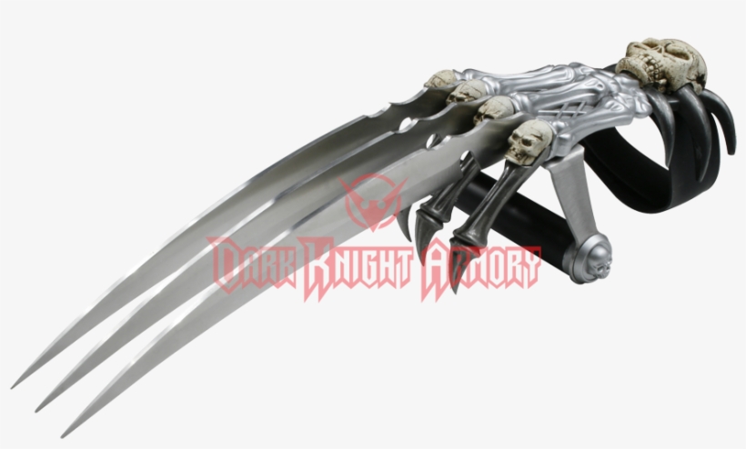 Skeleton Hand Claw - Tiger Claws Weapon Fantasy, transparent png #3048920