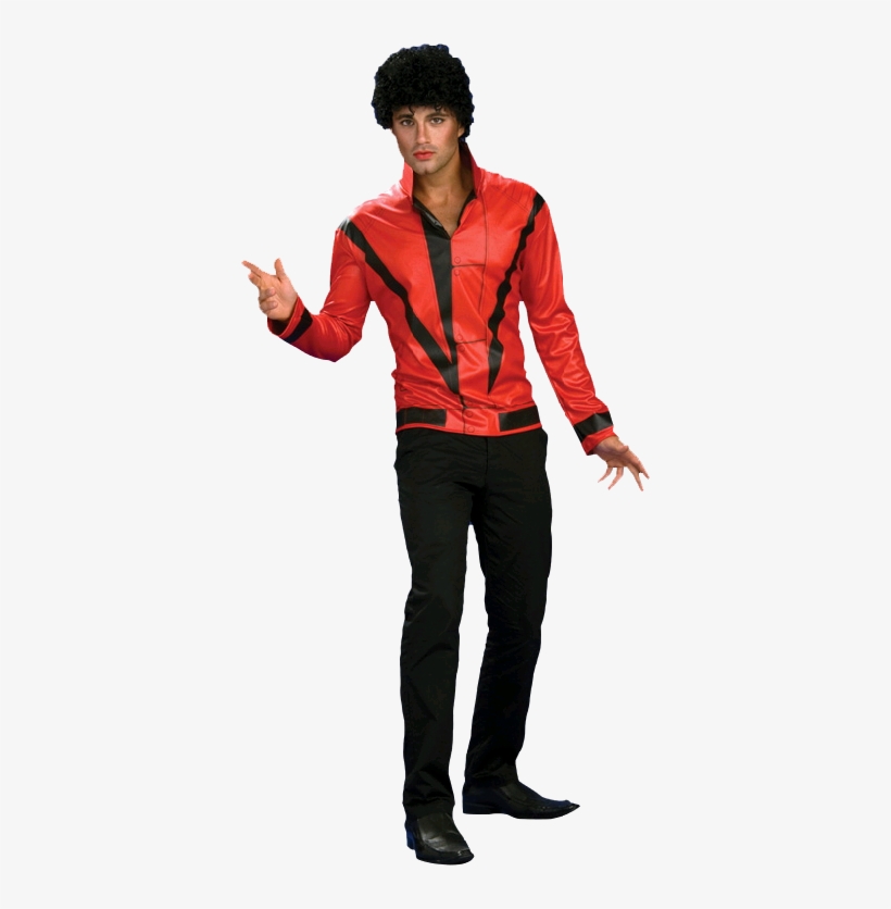 Michael Jackson Thriller Jacket Deluxe Adult Costume - Movie Characters Costumes Male, transparent png #3048999