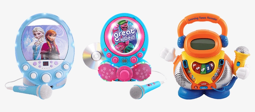 Quadcopter Reviews Best Karaoke Machines For Kids - Kiddesigns Trolls Cdg Karaoke Machine With Microphone, transparent png #3049059