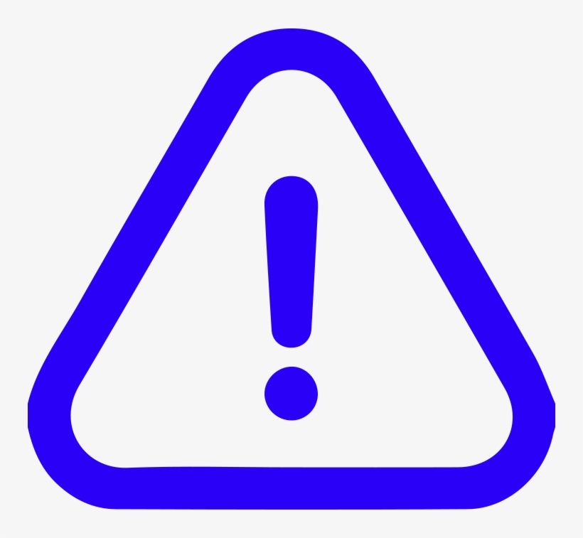 Icon - Transparent Warning Png, transparent png #3049223