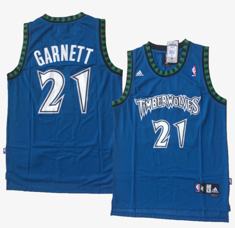 kevin garnett throwback timberwolves jersey