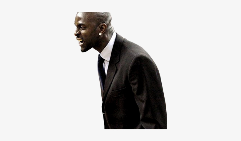 Kevin Garnett Angry Face Psd - Kevin Garnett Suit, transparent png #3049379