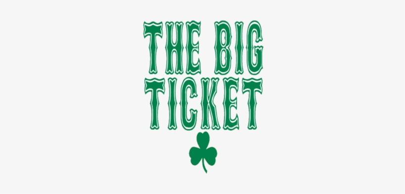 The Big Ticket - Calligraphy, transparent png #3049481