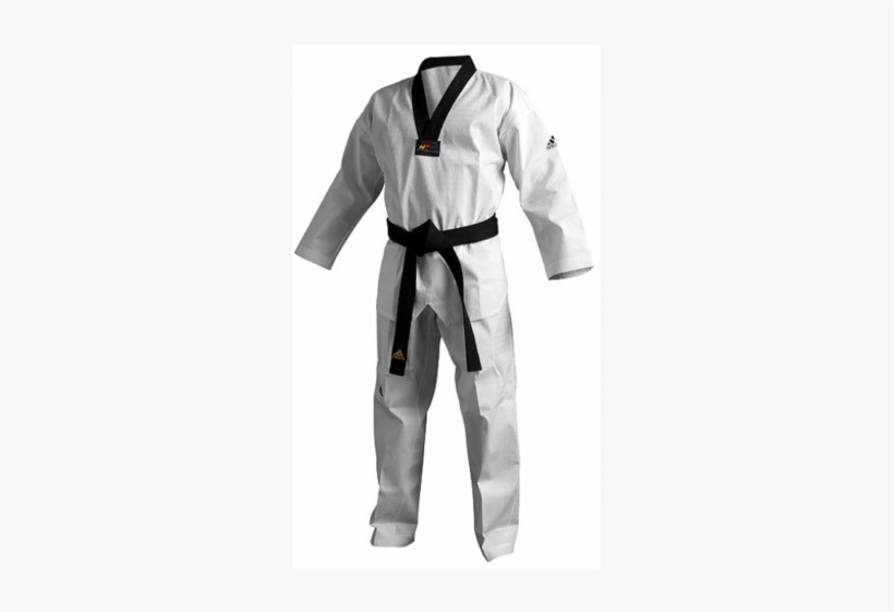 Adidas Champion Ii Tkd Uniform, Black Vneck - Taekwondo Dress Price In Delhi, transparent png #3049883