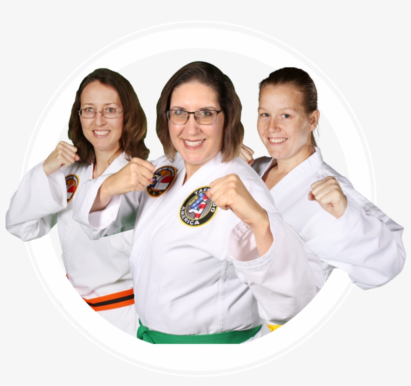 Three Taekwondo Moms, transparent png #3049945
