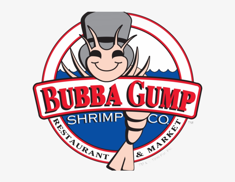 A Near Perfect Score For A New Popular River Walk Restaurant - Bubba Gump Logo Png, transparent png #3050055
