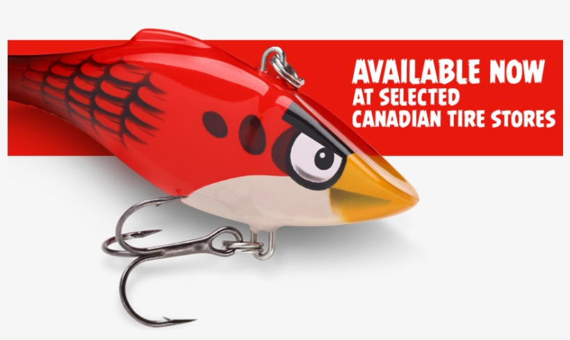 Angry Birds Products - Angry Birds Fishing Lures, transparent png #3050130