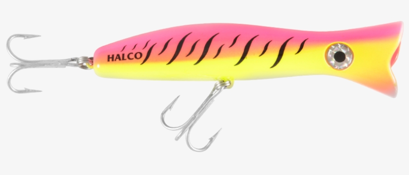 Pink Fluoro R1 - Halco Roosta Popper, transparent png #3050230