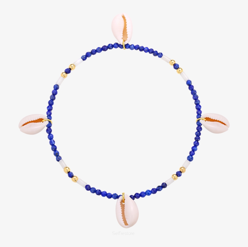 Bransoletka Na Nogę Z Muszelek, transparent png #3050312